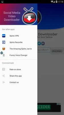 Social Media Video Downloader android App screenshot 6